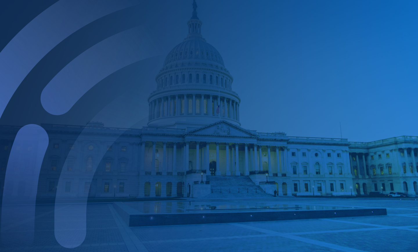 Biometrics Banner with U.S Capitol Image